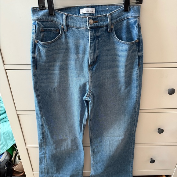LOFT Denim Wide Leg Jeans - Picture 1 of 4
